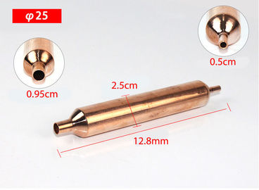 Home Appliances Refrigerator Dryer Filter / 25mm Diameter Copper Filter Dryer